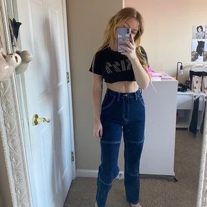 Brandy Melville cargo jeans
